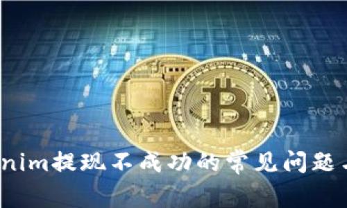  解决Tokenim提现不成功的常见问题与解决方案